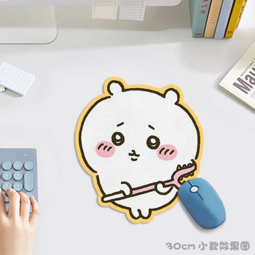 Japanese Cartoon Chiikawa Mouse Pad | Chiikawa Part 2 - 3 Size can Custom Made WinnieTheBirds Toy Shop
