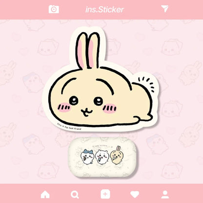 Japanese Cartoon Chiikawa Mouse Pad | Usagi - Can with Hand Pillow Rest WinnieTheBirds Toy Shop