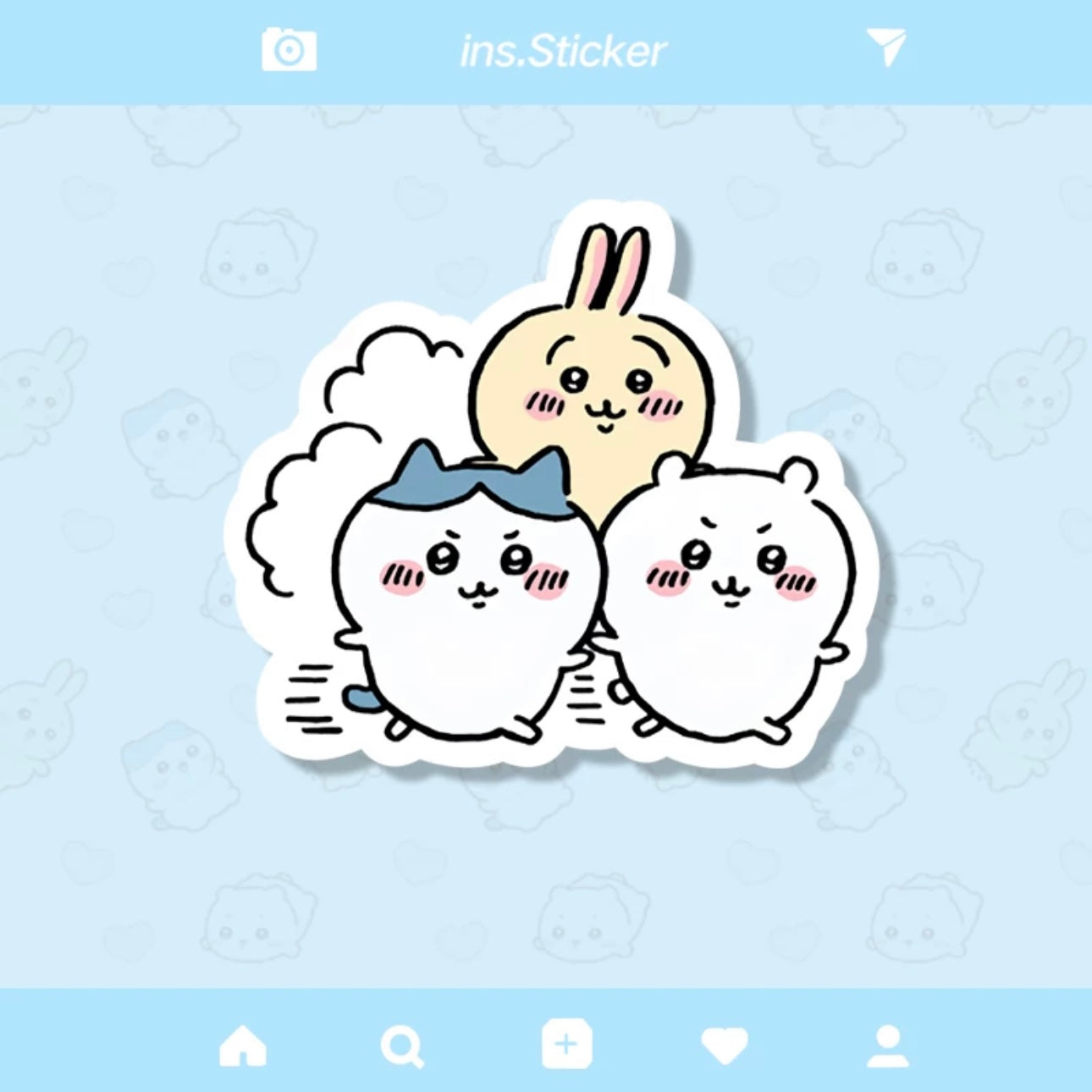 Japanese Cartoon Chiikawa Mouse Pad | ChiiKawa Hachiware Usagi - Can with Hand Pillow Rest WinnieTheBirds Toy Shop