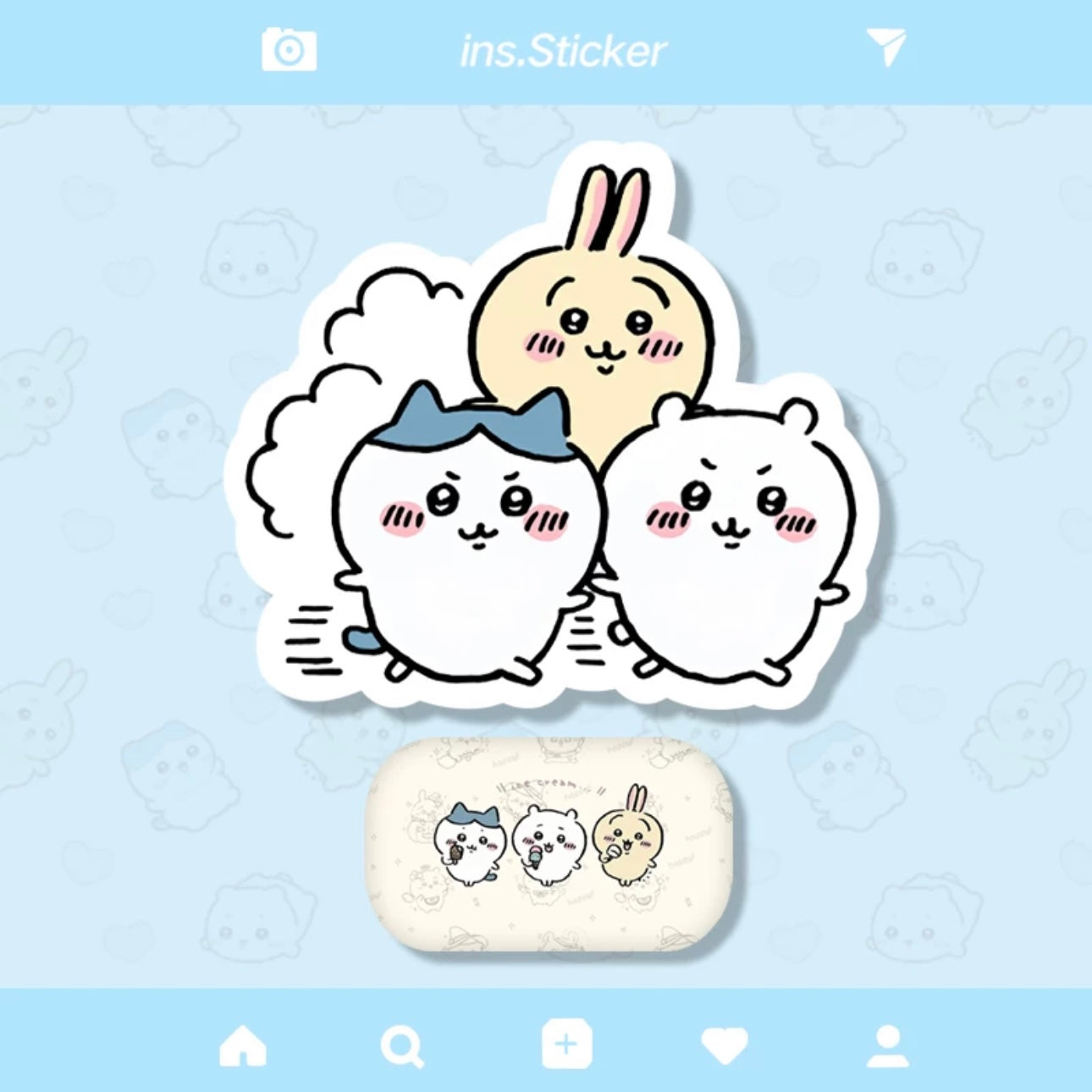 Japanese Cartoon Chiikawa Mouse Pad | ChiiKawa Hachiware Usagi - Can with Hand Pillow Rest WinnieTheBirds Toy Shop