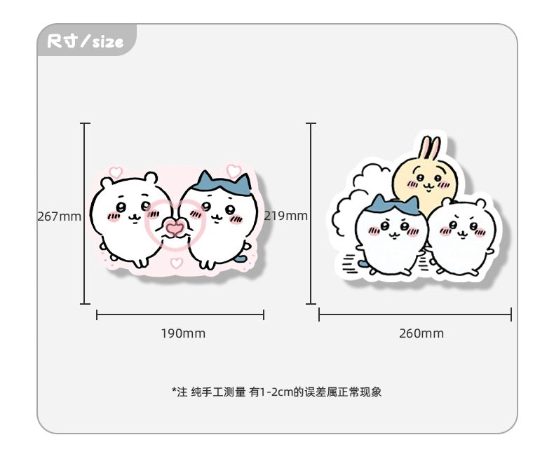 Japanese Cartoon Chiikawa Mouse Pad | ChiiKawa Hachiware Usagi - Can with Hand Pillow Rest WinnieTheBirds Toy Shop