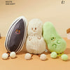 The Green Party Lovely Beans Family | Peanut Melon Seeds Pistachio Peas - Plush Doll Children Gift Animal