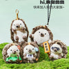 The Green Party Lovely Pet | Hedgehog Keychain Coinbag Bag Pen Bag - Plush Doll Children Gift Animal