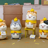 もちもちタウン かわいい動物スクイーズぬいぐるみ | 三毛猫と犬 - ミニぬいぐるみ 子供向けギフト アニマル