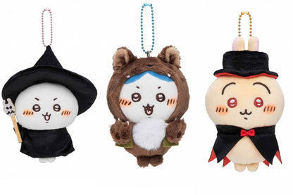 ChiiKawa X Miniso Halloween 2022 Series | ChiiKawa Hachiware Usagi in Witch Wolf and Vampire Costumes Plush Doll Kawaii Items Room Decoration doll