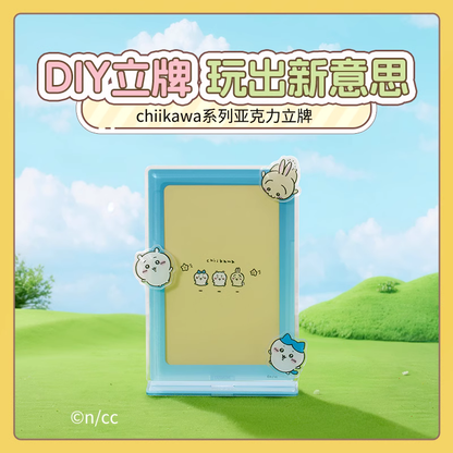 ChiiKawa X Miniso | ChiiKawa Hachiware Usagi DIY Acrylic Photo Stand - Kawaii Items