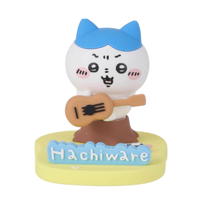 ChiiKawa X Miniso Hot Summer Series | ChiiKawa Hachiware Usagi Plastic Doll Phone Stand - Kawaii Items Room Decoration