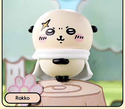 ChiiKawa X Miniso | ChiiKawa Hachiware Usagi Rakko Mystery Box Mini Figure - Kawaii Items  WinnieTheBirds Toy Shop