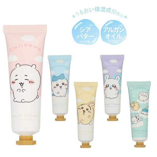 Japan ChiiKawa | ChiiKawa Hachiware Usagi Momonga Hand Cream Kawaii items Cosmetics items WinnieTheBirds Toy Shop