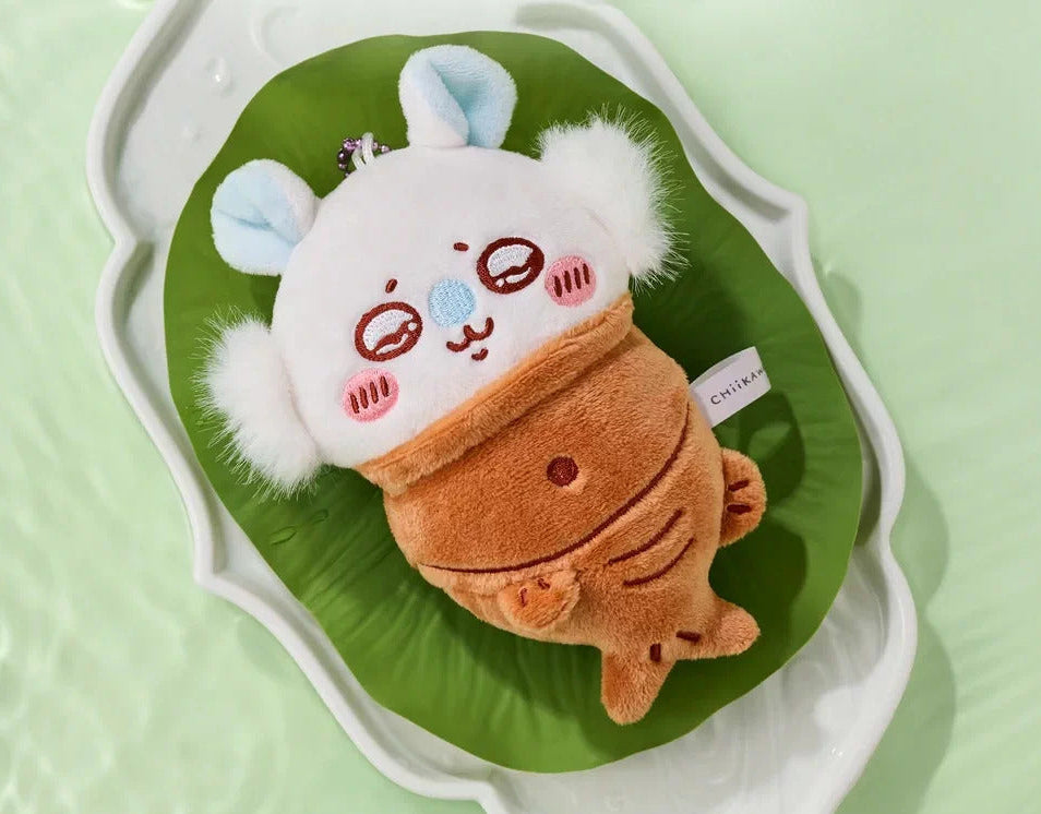 ChiiKawa X Hangzhou Limited Series | ChiiKawa Hachiware Usagi Momonga in Food Costumes Cute Plush Doll Keychain - Kawaii items Room Decoration Doll