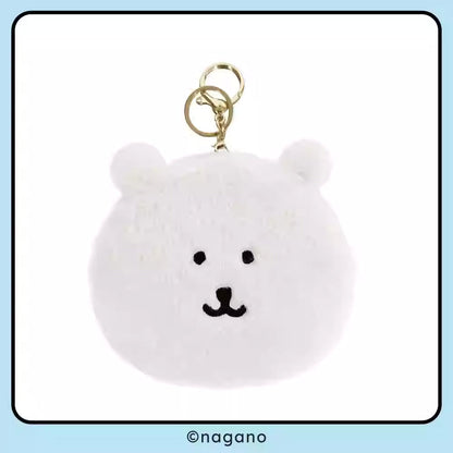 Joker Bear X Miniso | Joker Bear Pug Moguracorokke Plush Doll Pouch Keychain - Kawaii items Room Decoration