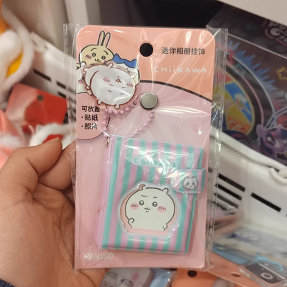 ChiiKawa X Miniso | ChiiKawa Hachiware Usagi Small Photo Album Keychain - Kawaii Items  WinnieTheBirds Toy Shop