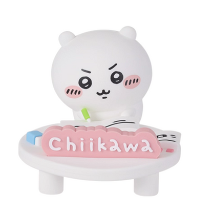 ChiiKawa X Miniso Hot Summer Series | ChiiKawa Hachiware Usagi Plastic Doll Phone Stand - Kawaii Items Room Decoration