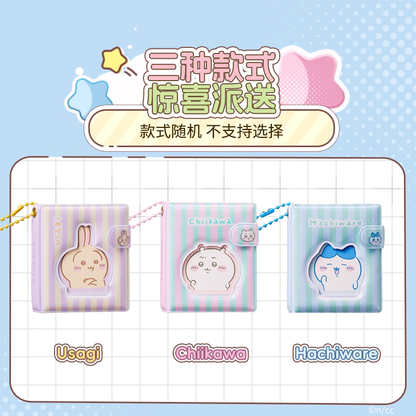 ChiiKawa X Miniso | ChiiKawa Hachiware Usagi Small Photo Album Keychain - Kawaii Items  WinnieTheBirds Toy Shop