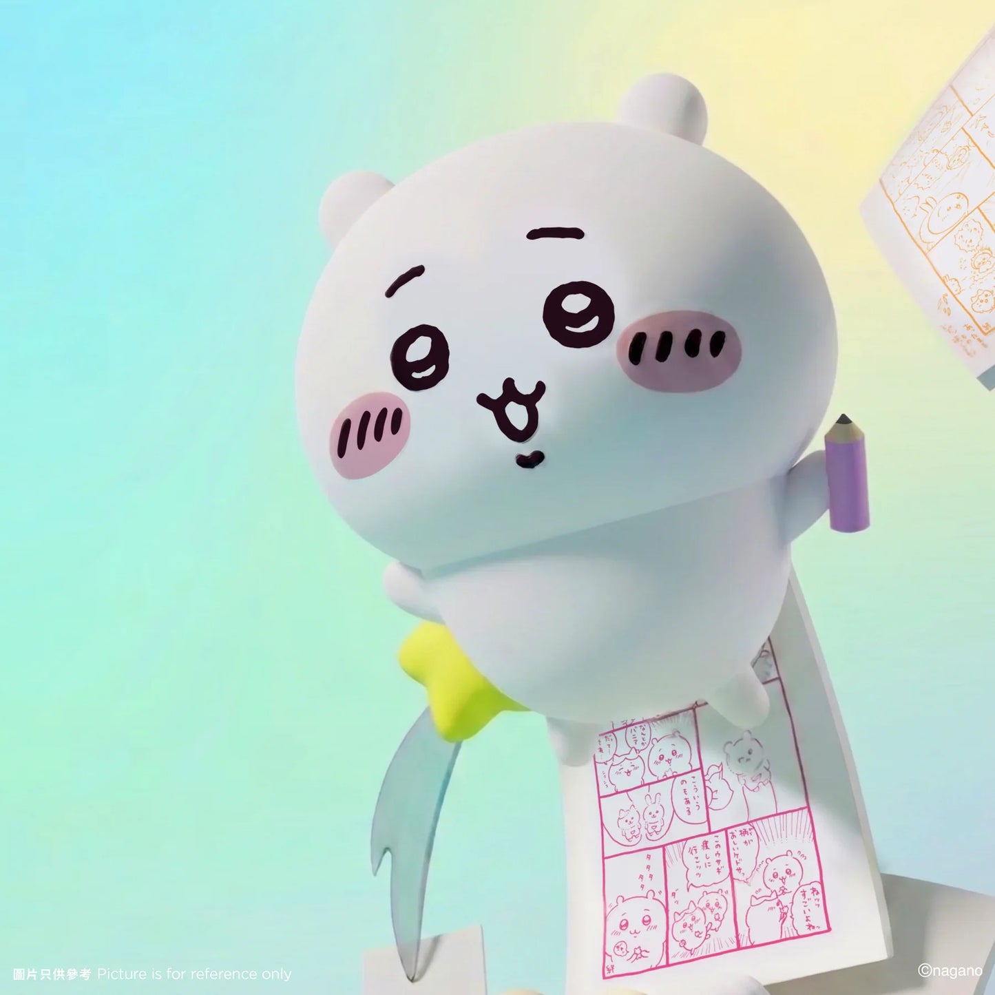 [Pre-order] ChiiKawa ChiiKawa Go Round Limited Series | ChiiKawa Hachiware Usagi Glow In Dark Figure - Kawaii items Room Decoration