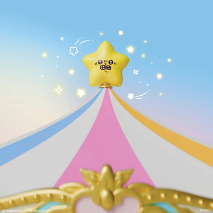 [Pre-order] ChiiKawa ChiiKawa Go Round Limited Series | ChiiKawa Hachiware Usagi Momonga Kurimanju Rakko Riding Carousel Music Box - Kawaii items Room Decoration