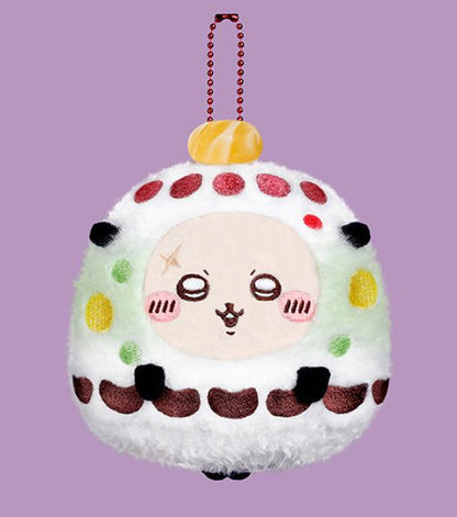 [Pre-order] ChiiKawa ChiiKawa Days Shanghai Limited Series | ChiiKawa Hachiware Usagi Momonga Kurimanju Rakko Shisa Crab in Different Food Costume Cute Plush Doll Keychain - Kawaii items Room Decoration Doll