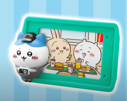ChiiKawa X Japan Fast Food Restaurant | ChiiKawa Hachiware Usagi Momonga Cute Waiter Doll Toy Kawaii Items Room Decoration Doll WinnieTheBirds Toy Shop