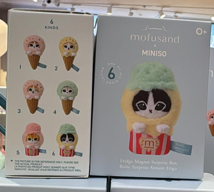 Miniso X モフサンド アイスクリームシリーズ | モフサンド 猫とアイス