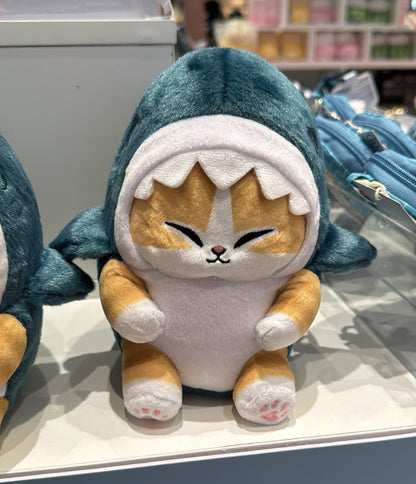 MINISO x mofusand｜mofusand サメにゃん 立ち・座りぬいぐるみ ぬいぐるみ かわいい インテリア雑貨