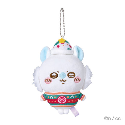 Japan ChiiKawa Christmas X Convenience Store Lottery | Prize A B C D E - ChiiKawa Hachiware Usagi Momonga Kurimanju Giant Plush Doll Cushion Keychain Plate Candle Crystal Ball Kawaii items Room Decoration WinnieTheBirds Toy Shop