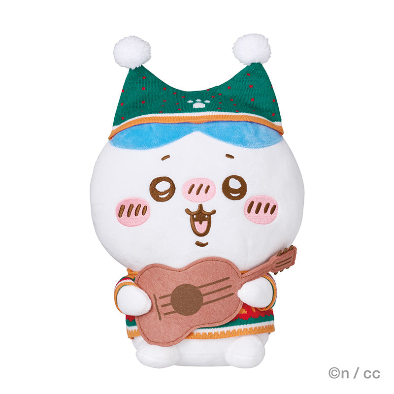 Japan ChiiKawa Christmas X Convenience Store Lottery | Prize A B C D E - ChiiKawa Hachiware Usagi Momonga Kurimanju Giant Plush Doll Cushion Keychain Plate Candle Crystal Ball Kawaii items Room Decoration WinnieTheBirds Toy Shop