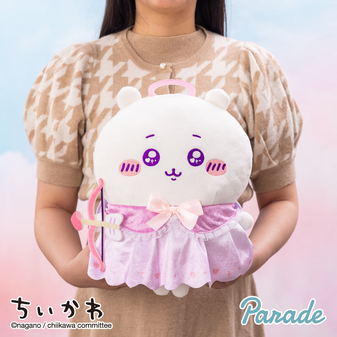 Japan ChiiKawa Loltia Angel | ChiiKawa Hachiware Shisa Loltia Angel Big Plush Doll - Kawaii items Room Decoration doll WinnieTheBirds Toy Shop
