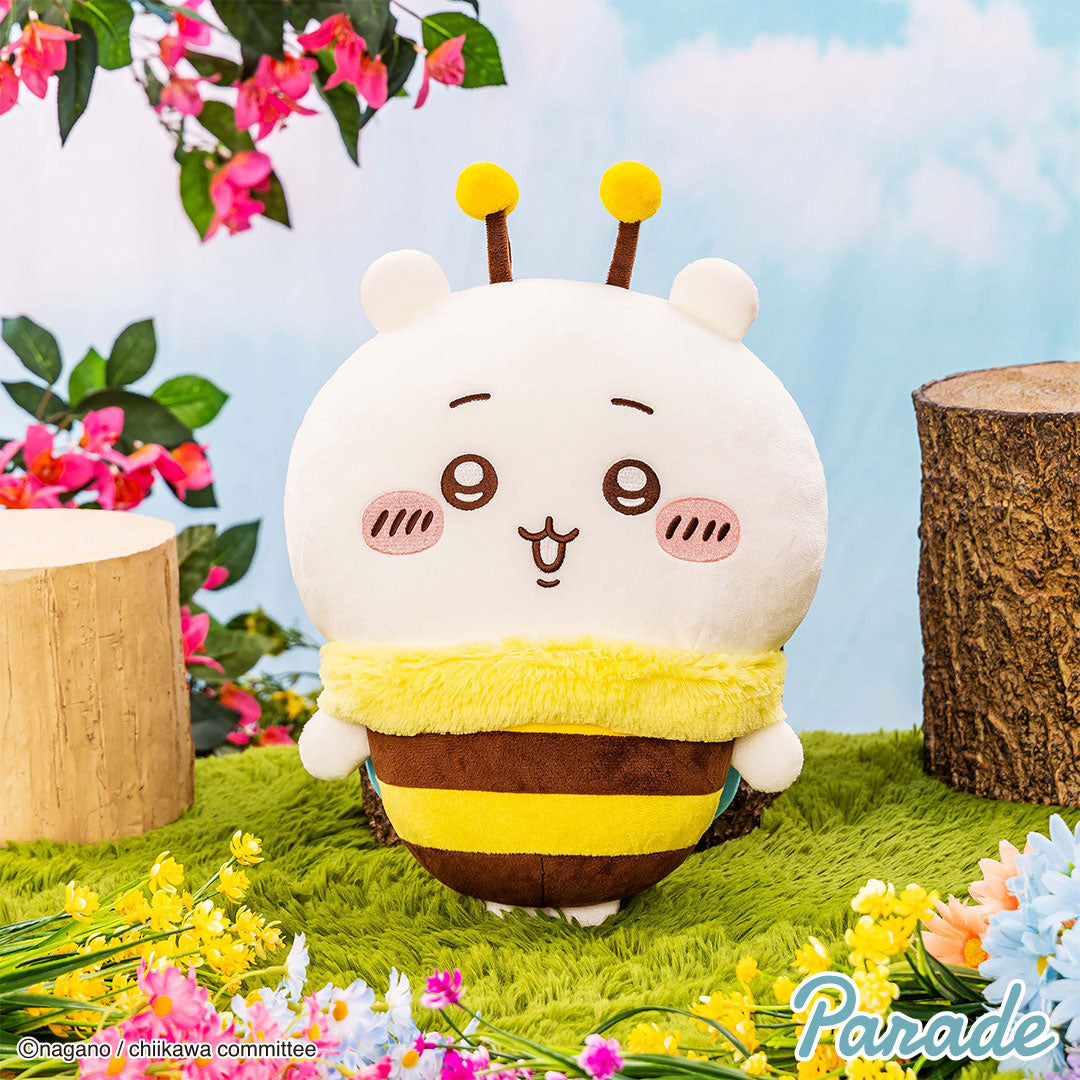 Japan ChiiKawa Bee Series | ChiiKawa Hachiware Usagi in Bee Costume Plush Doll Kawaii items Room Decoration doll WinnieTheBirds Toy Shop