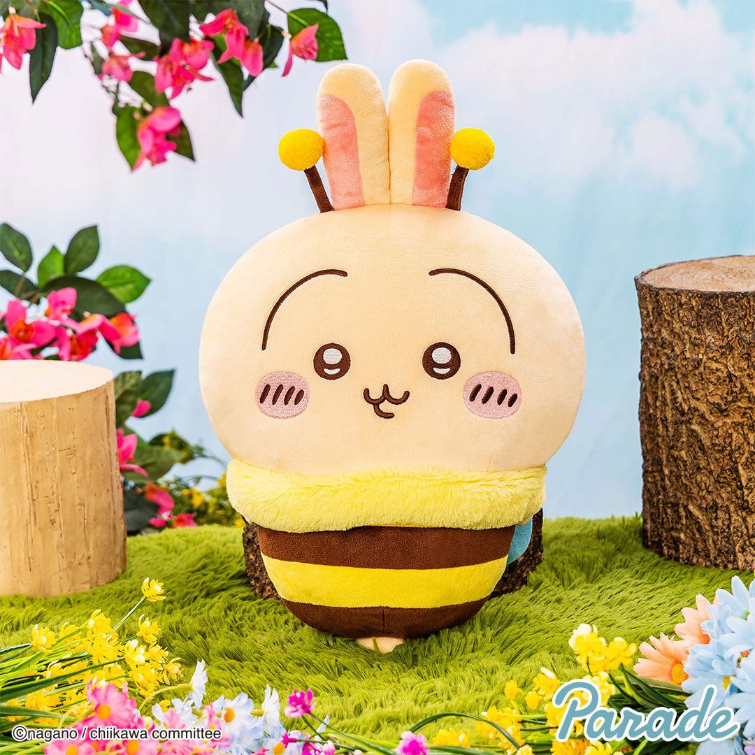 Japan ChiiKawa Bee Series | ChiiKawa Hachiware Usagi in Bee Costume Plush Doll Kawaii items Room Decoration doll WinnieTheBirds Toy Shop