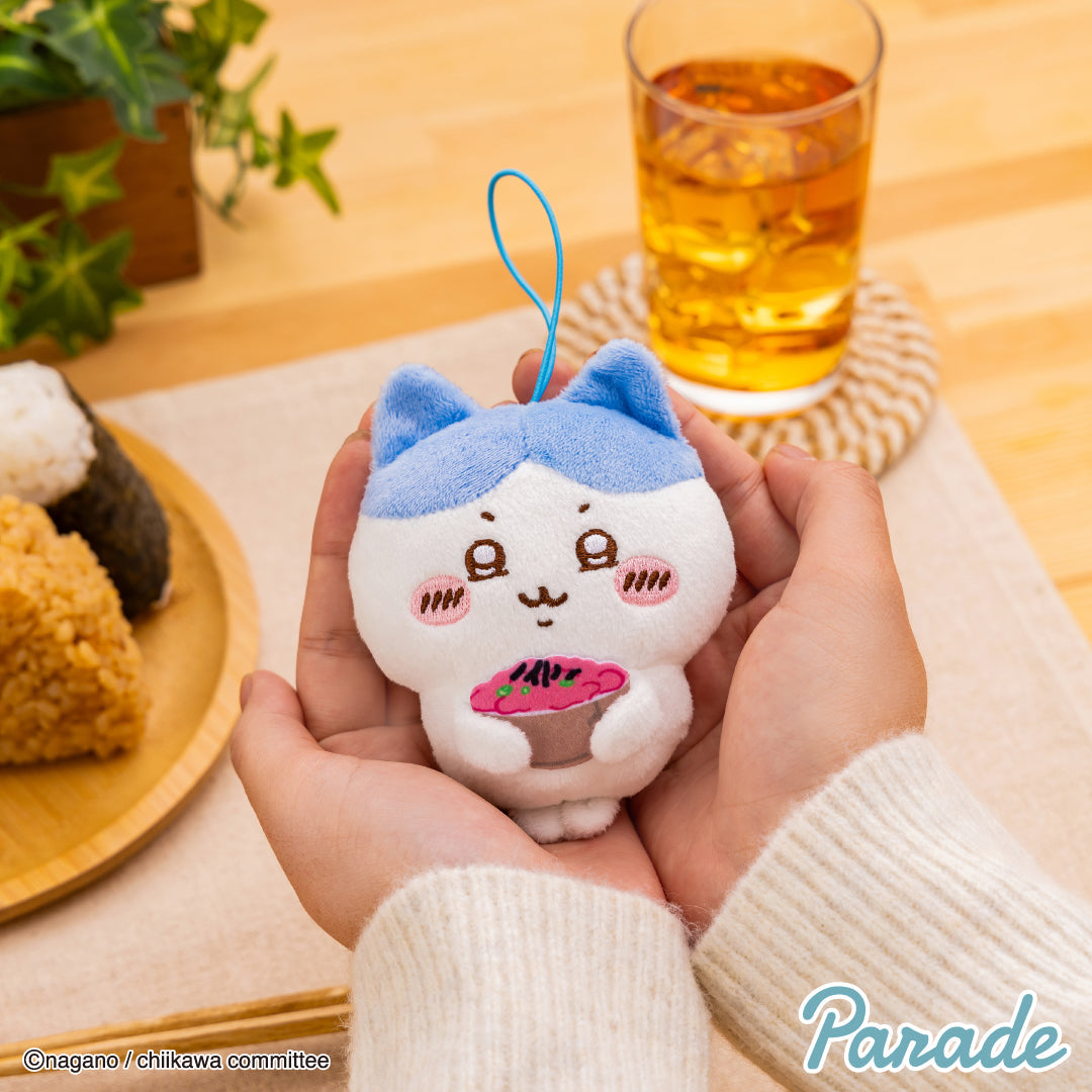 Japan ChiiKawa | Hachiware with Food Plush Doll Kawaii items Room Decoration doll WinnieTheBirds Toy Shop