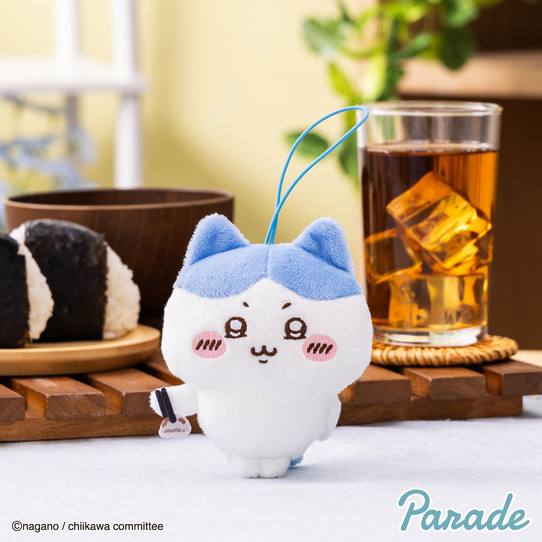 Japan ChiiKawa | Hachiware with Food Plush Doll Kawaii items Room Decoration doll WinnieTheBirds Toy Shop