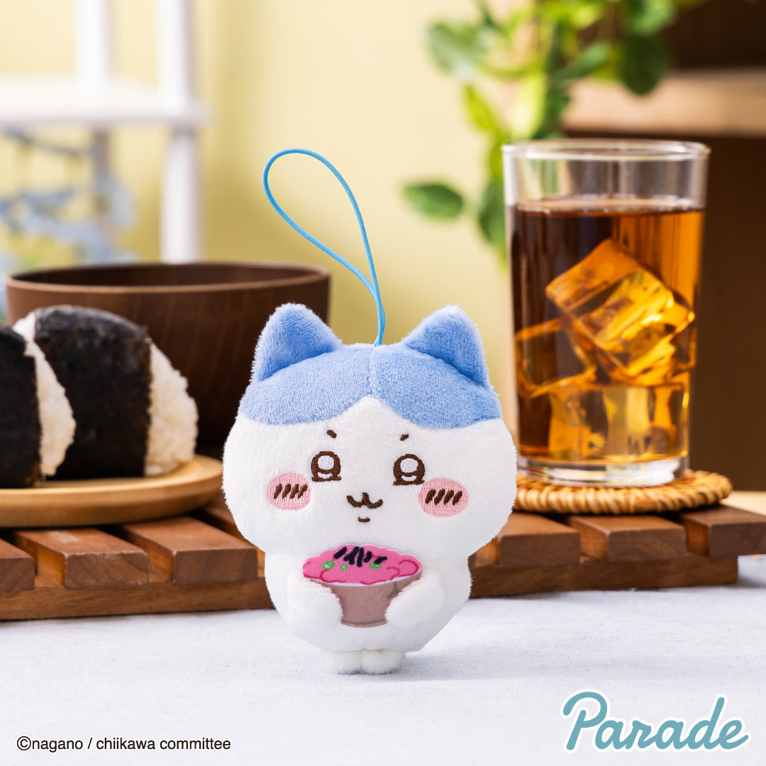 Japan ChiiKawa | Hachiware with Food Plush Doll Kawaii items Room Decoration doll WinnieTheBirds Toy Shop