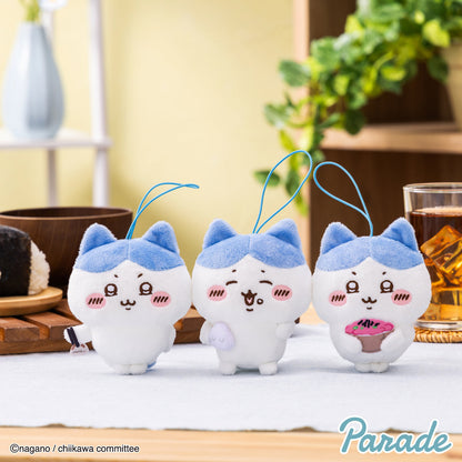 Japan ChiiKawa | Hachiware with Food Plush Doll Kawaii items Room Decoration doll