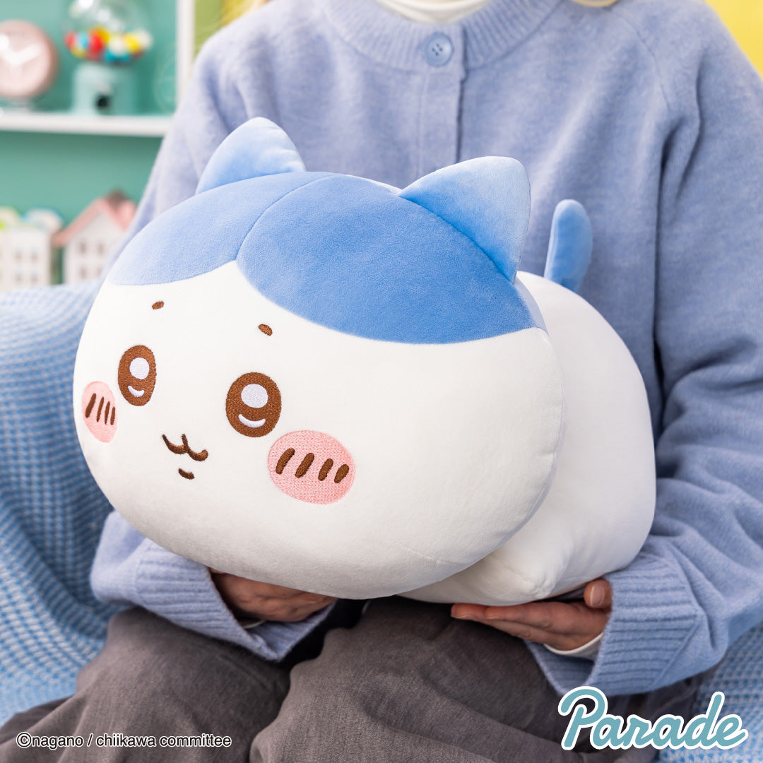 Japan ChiiKawa Cute Lay Down Series | ChiiKawa Hachiware Usagi Momonga Big 40cm Plush Lay Down Doll Kawaii items Room Decoration doll WinnieTheBirds Toy Shop