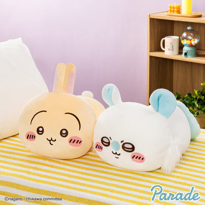 Japan ChiiKawa Cute Lay Down Series | ChiiKawa Hachiware Usagi Momonga Big 40cm Plush Lay Down Doll Kawaii items Room Decoration doll WinnieTheBirds Toy Shop