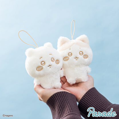 Japan ChiiKawa | ChiiKawa Hachiware Kurimanju Shisa Milk Colour Version Cute Plush Doll Keychain - Kawaii items Room Decoration doll