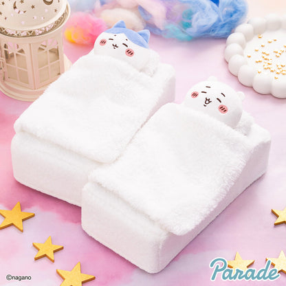 Japan ChiiKawa | ChiiKawa Hachiware Cute Lie in Bed White Tissue Box Cover - Kawaii items Room Decoration