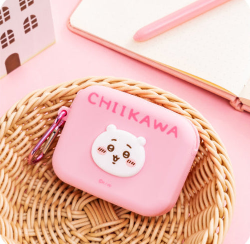 Japan ChiiKawa | ChiiKawa Hachiware Usagi Momonga Kurimanju Rakko Shisa Crab Earphone Soft Plastic Case Purse Keychain Kawaii items Room Decoration WinnieTheBirds Toy Shop