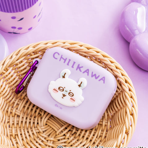 Japan ChiiKawa | ChiiKawa Hachiware Usagi Momonga Kurimanju Rakko Shisa Crab Earphone Soft Plastic Case Purse Keychain Kawaii items Room Decoration WinnieTheBirds Toy Shop