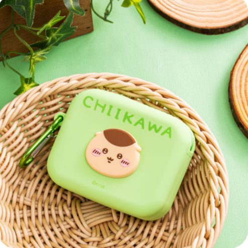 Japan ChiiKawa | ChiiKawa Hachiware Usagi Momonga Kurimanju Rakko Shisa Crab Earphone Soft Plastic Case Purse Keychain Kawaii items Room Decoration WinnieTheBirds Toy Shop