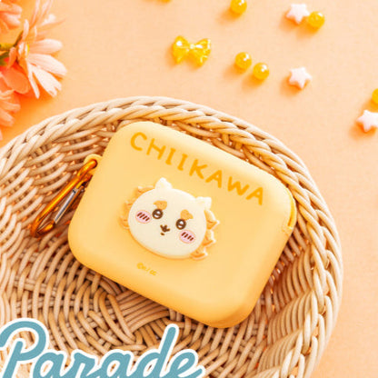 Japan ChiiKawa | ChiiKawa Hachiware Usagi Momonga Kurimanju Rakko Shisa Crab Earphone Soft Plastic Case Purse Keychain Kawaii items Room Decoration WinnieTheBirds Toy Shop