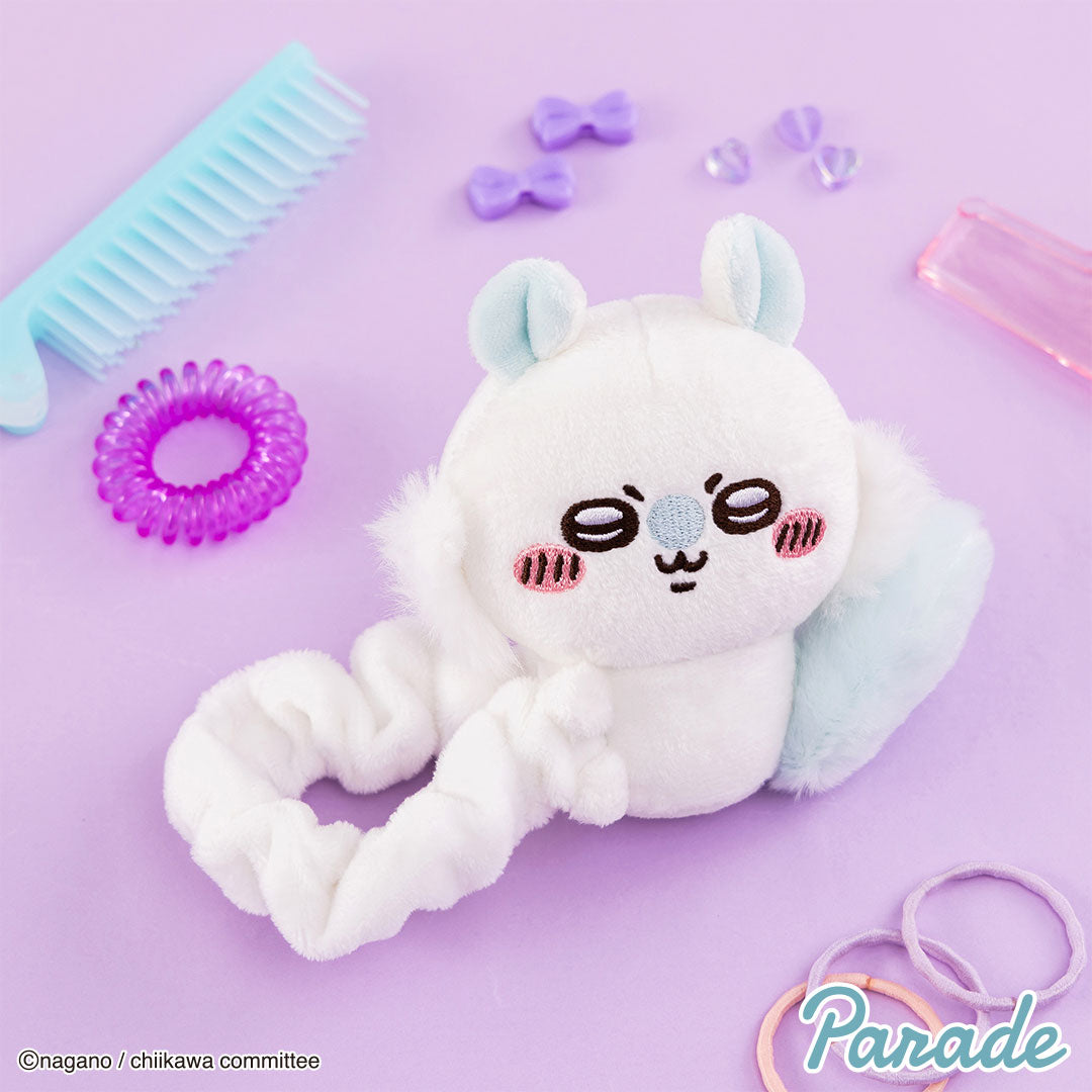 Japan ChiiKawa | ChiiKawa Hachiware Usagi Momonga Plush Doll Scrunchie - Kawaii items Hair Accessories - WinnieTheBirds Toy Shop