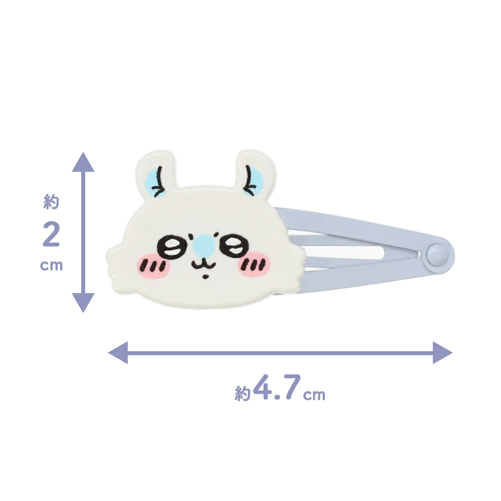 Japan ChiiKawa | ChiiKawa Hachiware Usagi Momonga Cute Icon Hair Clip Kawaii items Cute Hair Accessories WinnieTheBirds Toy Shop