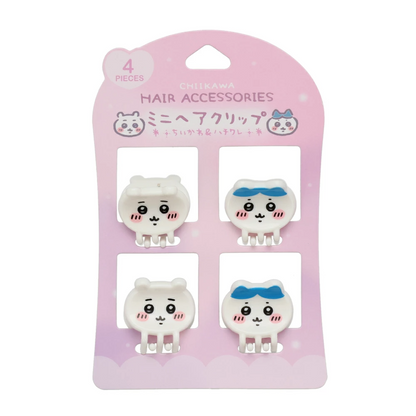 Japan ChiiKawa | ChiiKawa Hachiware Usagi Momonga Cute Small Icon Hair Clip Kawaii items Cute Hair Accessories WinnieTheBirds Toy Shop