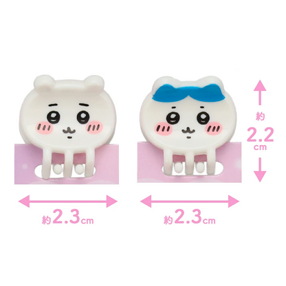 Japan ChiiKawa | ChiiKawa Hachiware Usagi Momonga Cute Small Icon Hair Clip Kawaii items Cute Hair Accessories WinnieTheBirds Toy Shop