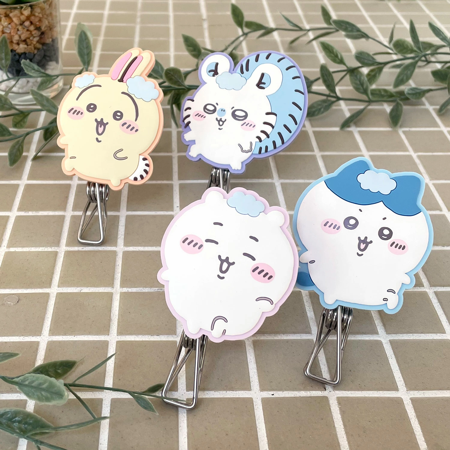 Japan ChiiKawa Laundry Accessories Series | ChiiKawa Hachiware Usagi Momonga Clothes Peg Kawaii items Room Decoration WinnieTheBirds Toy Shop