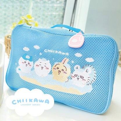 Japan ChiiKawa Laundry Accessories Series | ChiiKawa Hachiware Usagi Momonga Laundry Mesh Bag Kawaii items Room Decoration