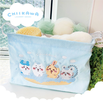 Japan ChiiKawa Laundry Accessories Series | ChiiKawa Hachiware Usagi Momonga Laundry Basket Kawaii items Room Decoration