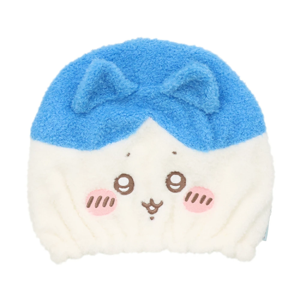 Japan ChiiKawa | ChiiKawa Hachiware Usagi Momonga Cotton Hair Towel Wrap Cap Kawaii items Room Decoration WinnieTheBirds Toy Shop