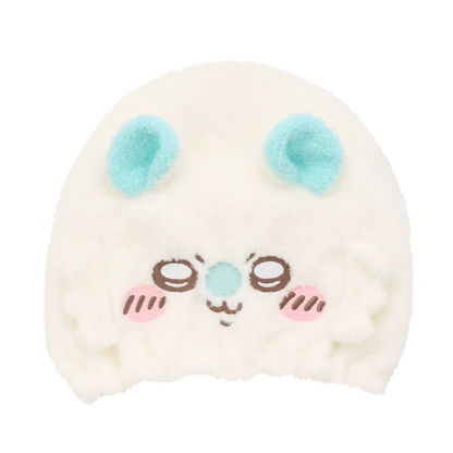 Japan ChiiKawa | ChiiKawa Hachiware Usagi Momonga Cotton Hair Towel Wrap Cap Kawaii items Room Decoration WinnieTheBirds Toy Shop